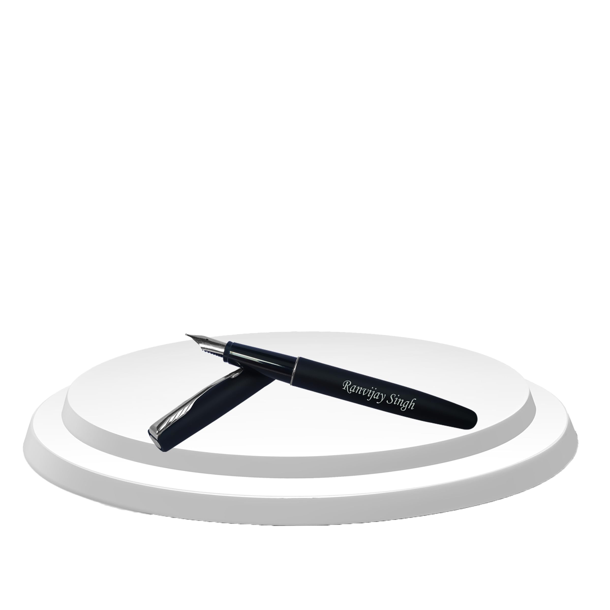 Savri Personalized Parker Fountain Ink Pen with Name Engraved